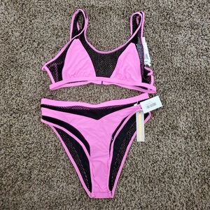 NWT Sports Illustrated Mesh Bikini Size 12